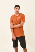 Load image into Gallery viewer, Men's rash vest UVPRO caramel UPF50+