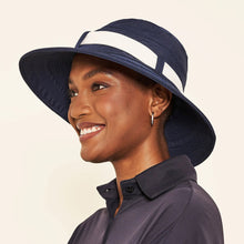 Load image into Gallery viewer, Image 03: Uv Line Floppy Hat Hat Paris Ville L Fem Blue White Upf50+