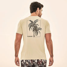 Load image into Gallery viewer, Model Back: Uv Line T-Shirt For Men T-Shirt Uvline Coqueiro Upf50+