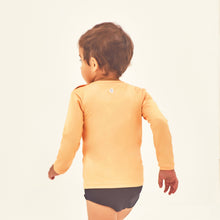 Load image into Gallery viewer, Model Back: Uv Line Baby Swimwear Rash Guard Baby Solar Upf50+