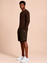 Load image into Gallery viewer, Image 03: Longsleeve New Fit Textura Masc Brown UPF50+