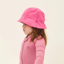 Load image into Gallery viewer, Image 02: Uv Line Bucket Hat Hat Napoli Basic Kids Nac Inf Pink Upf50+