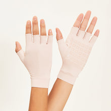 Load image into Gallery viewer, Image 02: Uv Line Glove Short Gloves Anti-Aging Uni Nude Upf50+