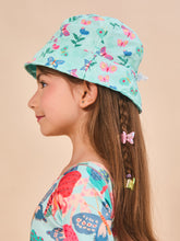 Load image into Gallery viewer, Image 04: Uv Line Bucket Hat Napoli Baby Borboletinha Upf50+
