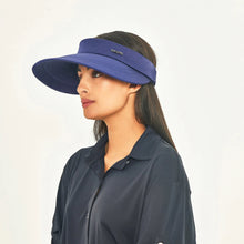 Load image into Gallery viewer, Image 02: Uv Line Visor Grecia Navy Fit Upf50+