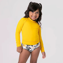 Load image into Gallery viewer, Image 02: Uv Line Girl's Two-Piece Trikini Brasil Upf50+