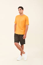 Load image into Gallery viewer, Image 02: Uv Line T-Shirt For Men T-Shirt Uvpro Masc Orange Upf50+