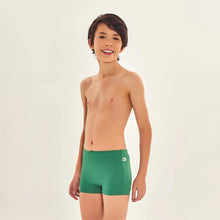 Load image into Gallery viewer, Image 02: Uv Line Boy's Swimwear Trunks Kids F Inf Brazil Green Upf50+
