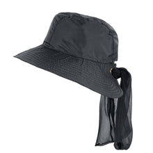 Load image into Gallery viewer, Product Front: Uv Line Floppy Hat San Remo Preto