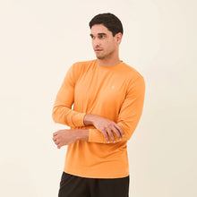 Load image into Gallery viewer, Image 04: Uv Line Rash Guard Longsleeve Uvpro Masc Orange Upf50+