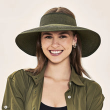 Load image into Gallery viewer, Women's sun visor Siena military green UPF50+
