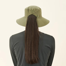 Load image into Gallery viewer, Model Back: Hat California Nac Fem Green Militar UPF50+