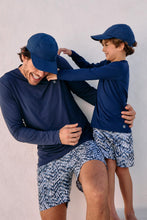 Load image into Gallery viewer, Image 08: Men's Board Shorts — Blue Tie-Dye, UPF50+