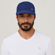 Load image into Gallery viewer, Model Front: Cap UV Pro Masc Navy Blue UPF50+