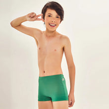 Load image into Gallery viewer, Image 04: Uv Line Boy's Swimwear Trunks Kids F Inf Brazil Green Upf50+