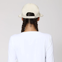 Load image into Gallery viewer, Model Back: Uv Line Caps Visor Nice Fem Sand Upf50+