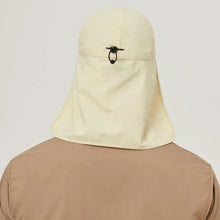 Load image into Gallery viewer, Model Back: Neck Cap Africa 2021 Masc Sand UPF50+