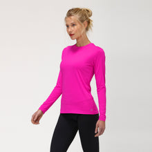 Load image into Gallery viewer, Image 02: Uv Line Rash Guard Camiseta Uv X Pro Ml Rosa Upf50+