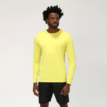 Load image into Gallery viewer, Men's long sleeve UV swim shirt UVPRO yellow UPF50+