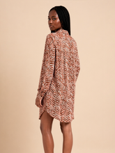 Load image into Gallery viewer, Model Back: Beach Shirt Cover-Up β Tie-Dye, UPF50+