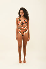 Load image into Gallery viewer, Model Front: Uv Line One-Piece Marina Mangara Upf50+