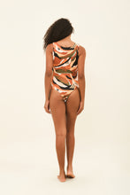 Load image into Gallery viewer, Model Back: Uv Line One-Piece Marina Mangara Upf50+