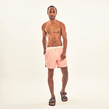 Load image into Gallery viewer, Model Front: Uv Line Short For Men / Bermuda Shorts Boxer Rose Upf50+