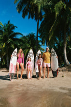 Load image into Gallery viewer, Image 06: Uv Line Short For Men / Bermuda Shorts Boxer Rose Upf50+