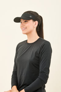 Elastic Visor - Black - UPF50+
