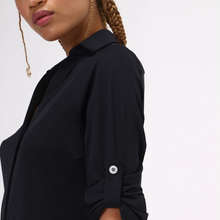 Load image into Gallery viewer, Shirtdress Copenhagen Black UPF50+
