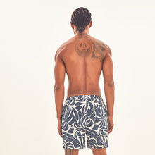 Load image into Gallery viewer, Model Back: Uv Line Short For Men / Bermuda Shorts Costela Aco Upf50+
