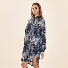 Load image into Gallery viewer, Image 02: Uv Line Shirtdress Shirtdress Ipanema Coqueiros Marinho Upf50+
