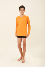 Load image into Gallery viewer, Kids UVPRO Rash Guard - Long Sleeve - Orange
