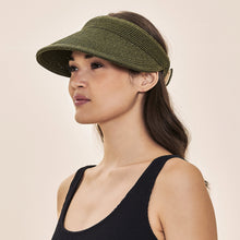 Load image into Gallery viewer, Image 02: Uv Line Visor Visor Brunei Verde Militar Upf50+
