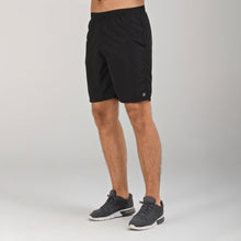 Load image into Gallery viewer, Model Front: Uv Line Short For Men / Bermuda Shorts New Fit Br Masc Black Upf50+

