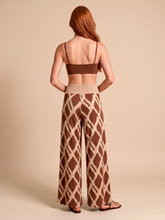 Load image into Gallery viewer, Model Back: Pants Diamond Rib UPF50+

