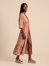Load image into Gallery viewer, Image 03: Long Beach Shirtdress — Tie-Dye, UPF50+
