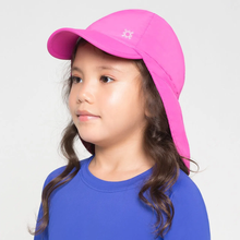 Load image into Gallery viewer, Baby/Toddler Legionnaire Cap Pink UPF50+
