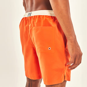 Swimming Shorts Orange UPF50+