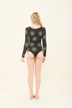 Load image into Gallery viewer, Shine One-Piece Swimwear - Black - UPF50+
