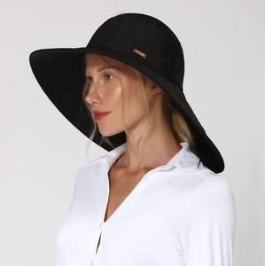 Beverly Hills Hat Black UPF50+