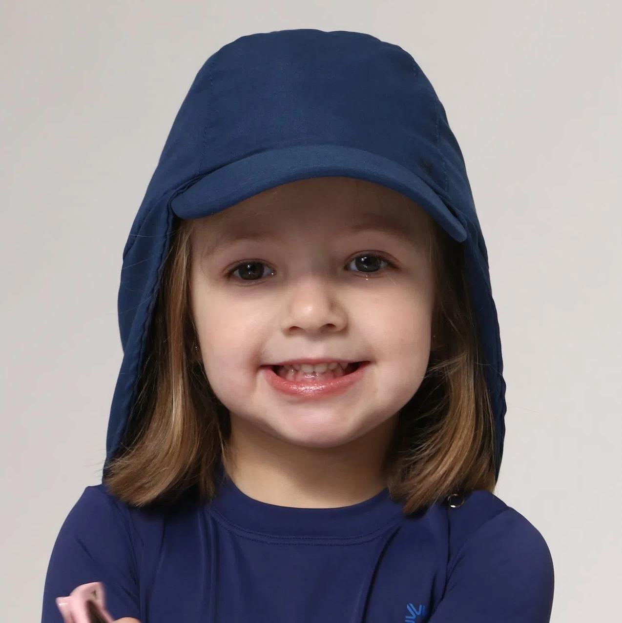 Baby/Toddler Legionnaire Cap Navy UPF50+
