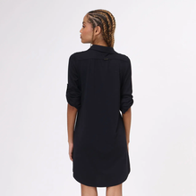 Load image into Gallery viewer, Shirtdress Copenhagen Black UPF50+
