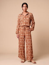 Load image into Gallery viewer, Model Front: Beach Trousers — Tie-Dye, UPF50+
