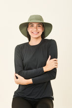 Load image into Gallery viewer, San Remo Floppy Hat - Army Green - UPF50+
