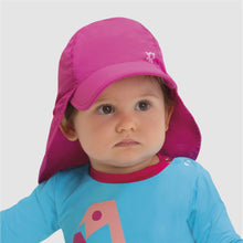 Load image into Gallery viewer, Baby/Toddler Legionnaire Cap Pink UPF50+
