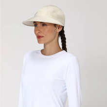 Load image into Gallery viewer, Image 02: Uv Line Caps Visor Nice Fem Sand Upf50+
