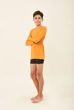 Load image into Gallery viewer, Kids UVPRO Rash Guard - Long Sleeve - Orange
