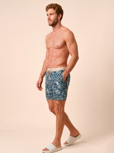 Load image into Gallery viewer, Image 03: Men's Board Shorts — Blue Tie-Dye, UPF50+
