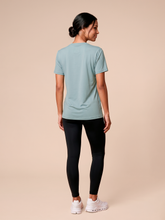 Load image into Gallery viewer, Model Back: Women's UV Beach Top — Green, UPF50+
